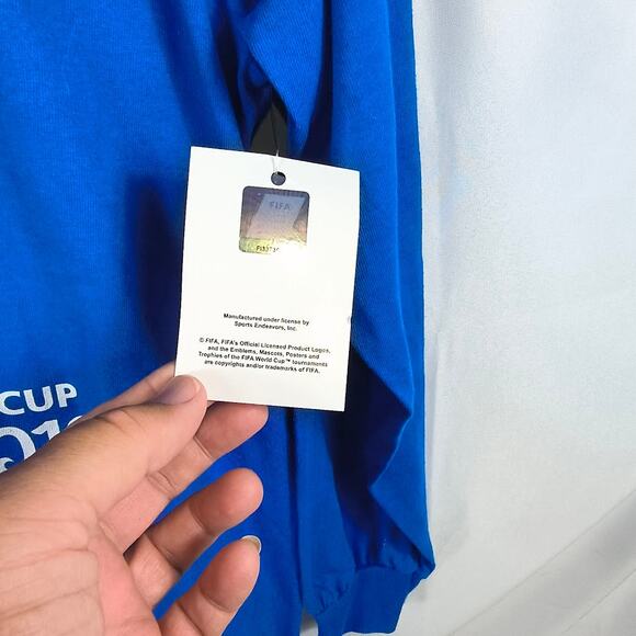 Womens World Cup 2019 S Long Sleeve T-Shirt FIFA NWT USWNT - Picture 4 of 8